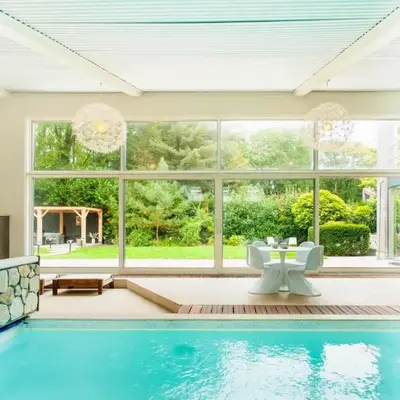 8P 4B Lanaken Retreat: Swimming Pool Jacuzzi and Sauna