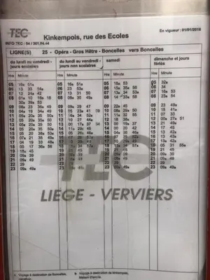 a ticket for aleevensteensteensteensteensteensteensteensteensteensteen at Appartement 002 au rez-de-chaussée avant in Angleur