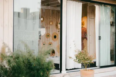 a window of a store with a dress in it at Essential by cin in Zonhoven