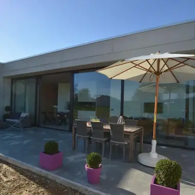 Modern Dalhem Villa with Views