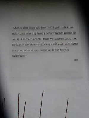 a screenshot of a page of a document at Moka & Vanille in Heusden - Zolder