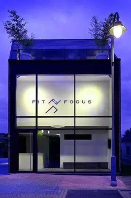 a building with a sign on the front of it at Your Room with A View Bolderberg in Heusden - Zolder